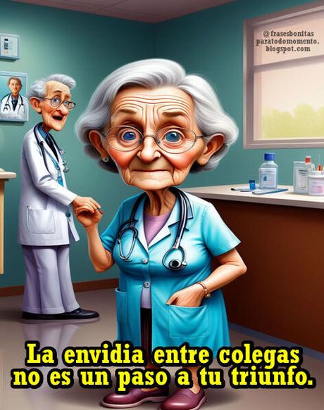 La envidia entre colegas no es un paso a tu triunfo.