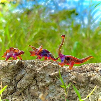 El Mesozoico de vidrio soplado de David White