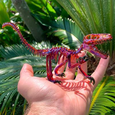 El Mesozoico de vidrio soplado de David White