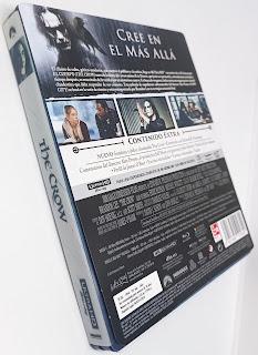 El cuervo; Análisis de la edición especial UHD Steelbook El cuervo; Análisis de la edición especial UHD Steelbook