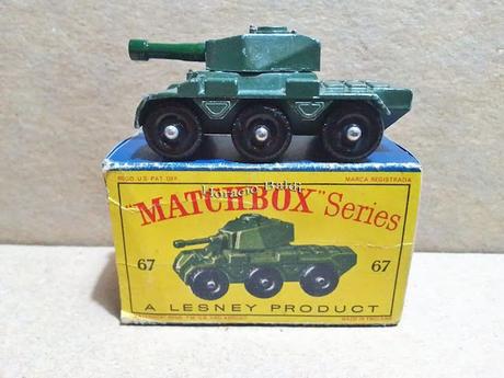 Vehículos militares de Matchbox de la década del cincuenta Vehículos militares de Matchbox de la década del cincuenta