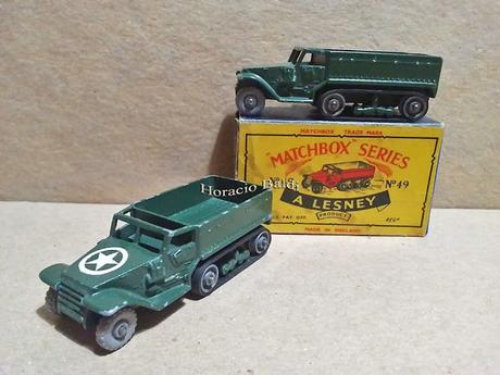 Vehículos militares de Matchbox de la década del cincuenta Vehículos militares de Matchbox de la década del cincuenta