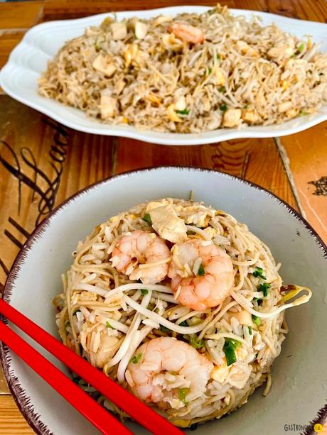 Aeropuerto, el arroz frito que nace de la fusión e ingenio