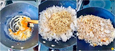 Aeropuerto, el arroz frito que nace de la fusión e ingenio