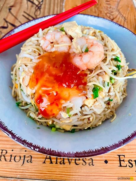 Aeropuerto, el arroz frito que nace de la fusión e ingenio