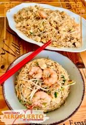 Aeropuerto, el arroz frito que nace de la fusión e ingenio