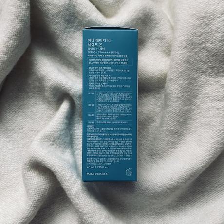 AHC SAFE ON LIGHT SUN SERUM SPF50+ PA++++ AHC SAFE ON LIGHT SUN SERUM SPF50+ PA++++