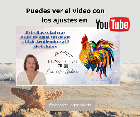 Hoy ajustes del mes de Feng Shui 🉐