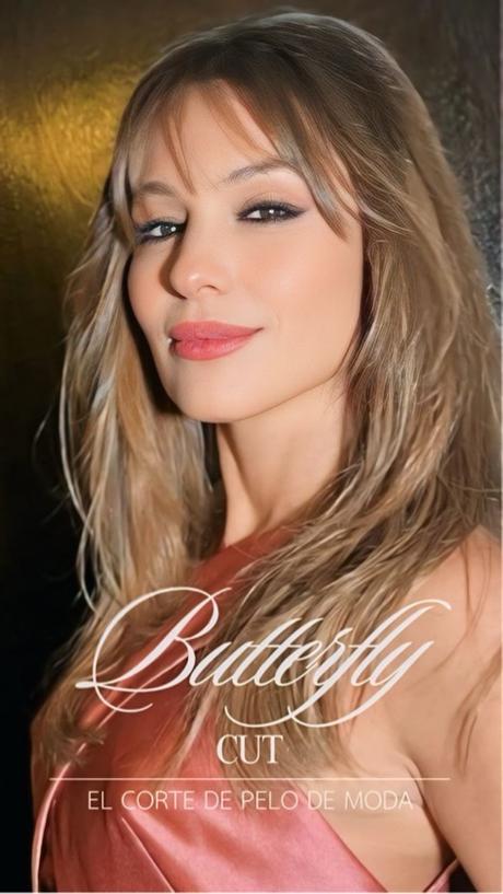 Butterfly Cut corte de pelo mariposa pampita Martín fierro 2024 Ideas peluquero Zacarías Guedes Argentina donde atiende