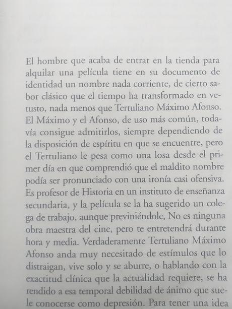El hombre duplicado, de José Saramago