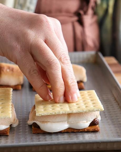 smores galleta chocolate