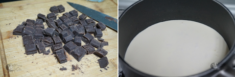 Tarta de galletas con chocolate, sin horno Tarta de galletas con chocolate, sin horno