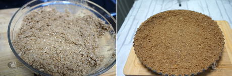 Tarta de galletas con chocolate, sin horno Tarta de galletas con chocolate, sin horno