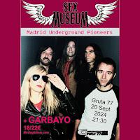 Concierto de Sex Museum y Garbayo en Gruta 77