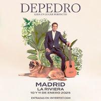 Doble concierto de Depedro en La Riviera en enero del 2025