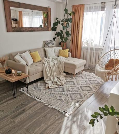 Espejo 🪞 sobre el sofá 🛋️