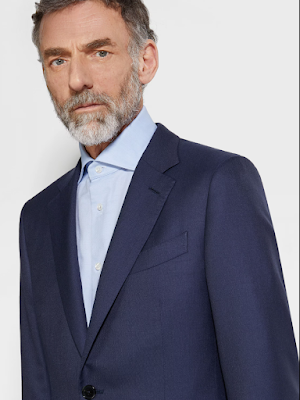 Traje de Ermenegildo Zegna Traje gris de lana merina de Ermenegildo Zegna, ideal para eventos formales o reuniones de trabajo