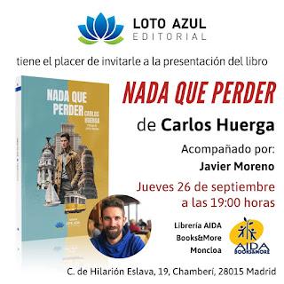 Presentación en Madrid de 'Nada que perder'