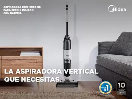 Conoce la aspiradora X6 de Midea con mopa y sistema de autolimpieza 3