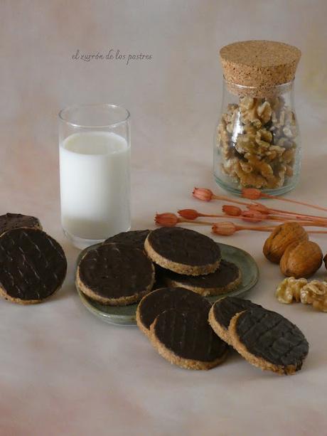 Galletas de Nueces y Chocolate