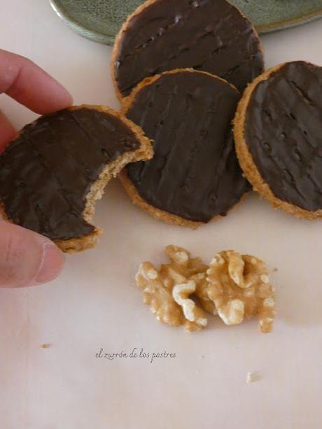 Galletas de Nueces y Chocolate