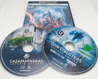 Cazafantasmas: Imperio helado; Análisis de la edición UHD + Bluray