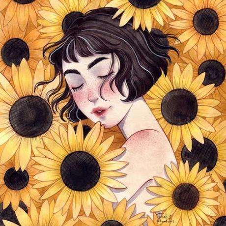 CAMPOS DE GIRASOLES.