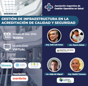 Webinar: Gestión de Infraestructura en la Acreditación de Calidad y Seguridad