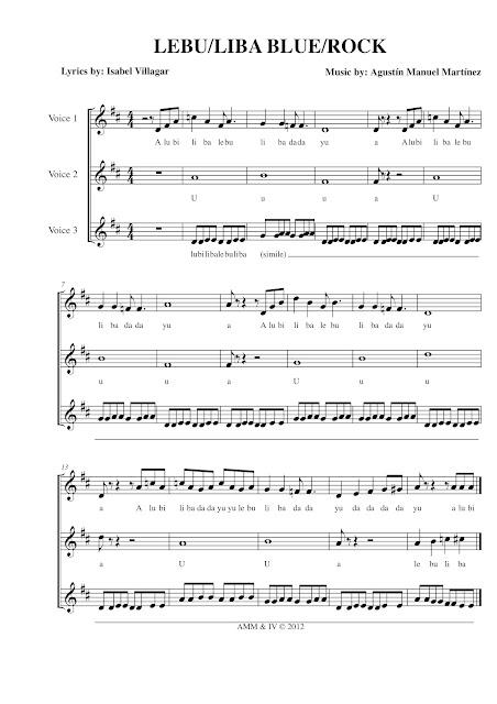 Partitura gratuita para coro infantil