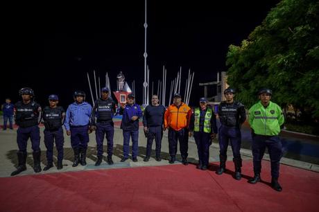 Ministro Cabello en recorrido de supervisión en La Guaira: ¡Todo está tranquilo y en calma como debe ser!