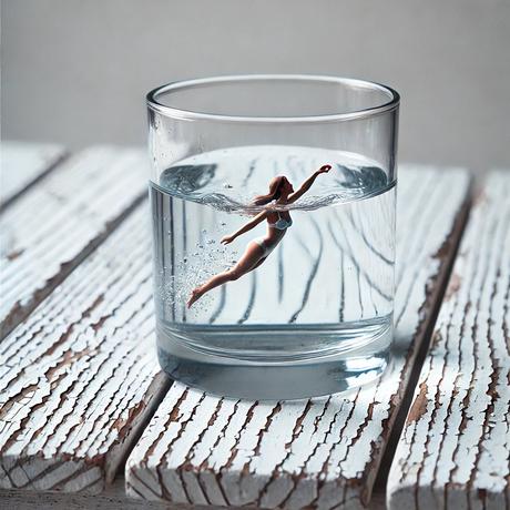 El vaso de agua (III) : Disfrutar de cada sorbo. El vaso de agua (III) : Disfrutar de cada sorbo.