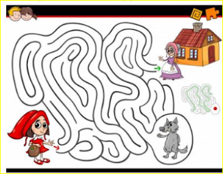 Juego Barco de papel. Laberintos imprimibles Juego Barco de papel. Laberintos imprimibles