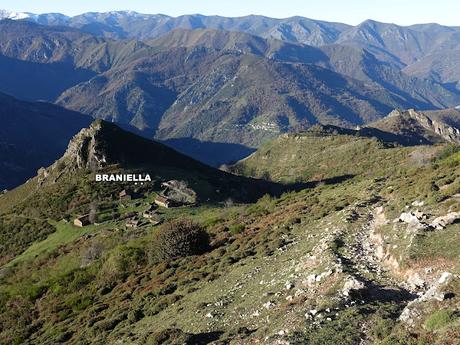 Alto San Lorenzo-La Mirandieḷḷa-La Pena l´Home-Brañieḷḷa