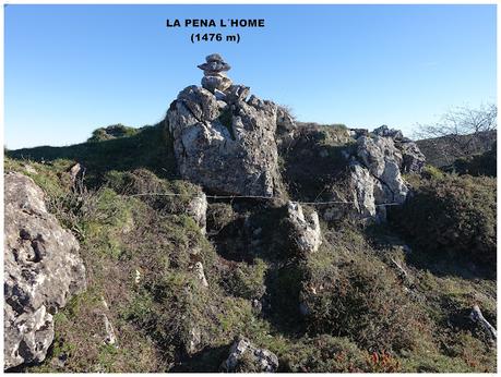 Alto San Lorenzo-La Mirandieḷḷa-La Pena l´Home-Brañieḷḷa