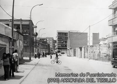Arroyada del Tesillo en 1980