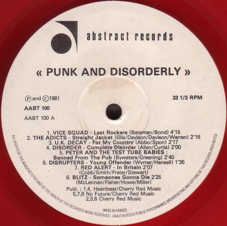 VA - Punk and Disorderly Lp 1982 (1981)