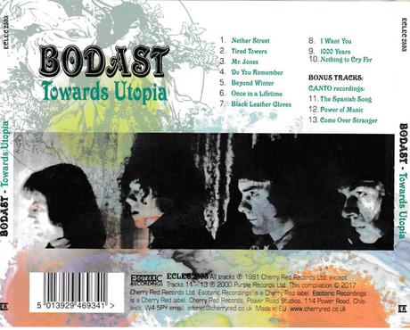 Bodast. Towards Utopia. Edición Rockarte Bodast. Towards Utopia. Edición Rockarte