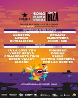 Cartel por días del Sonorama Ribera Goes to Ibiza 2024