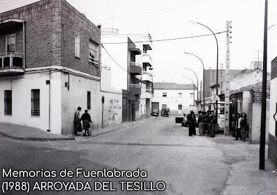 Arroyada del Tesillo en 1980