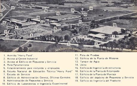 Automéride 21 septiembre 1961 - Inauguración del Centro Industrial Ford