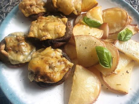 Champiñones gratinados [Yotam]