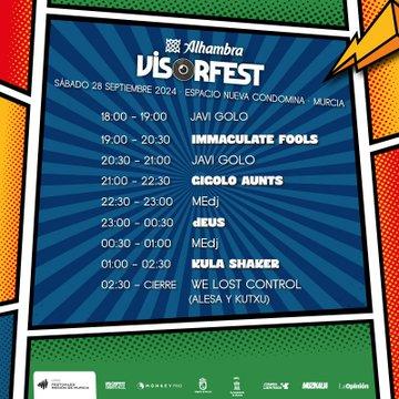 Horarios Visor Fest 2024