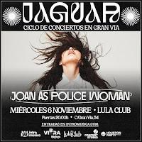 Concierto de Joan As Police Woman en Lula Club