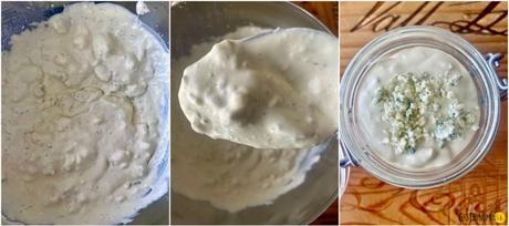 Aderezo cremoso de queso azul para ensaladas y más Aderezo cremoso de queso azul para ensaladas y más