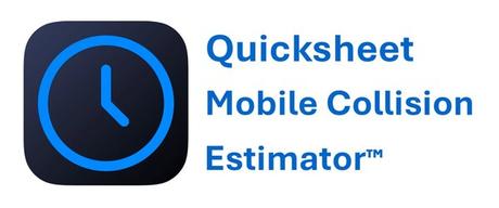 Quicksheet Mobile Collision Estimator es la primera aplicación de estimación de colisiones del mundo Quicksheet Mobile Collision Estimator es la primera aplicación de estimación de colisiones del mundo