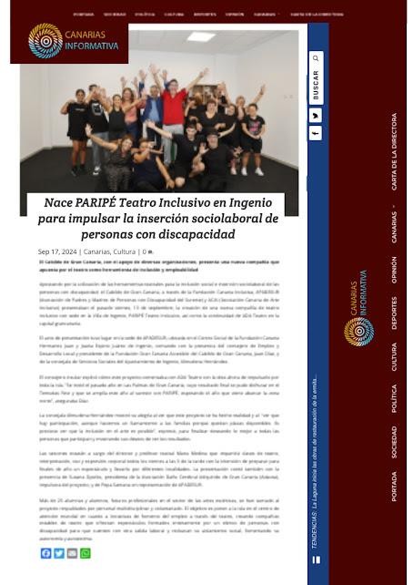 El teatro inclusivo, formación transformadora y puerta al empleo, por Manu Medina