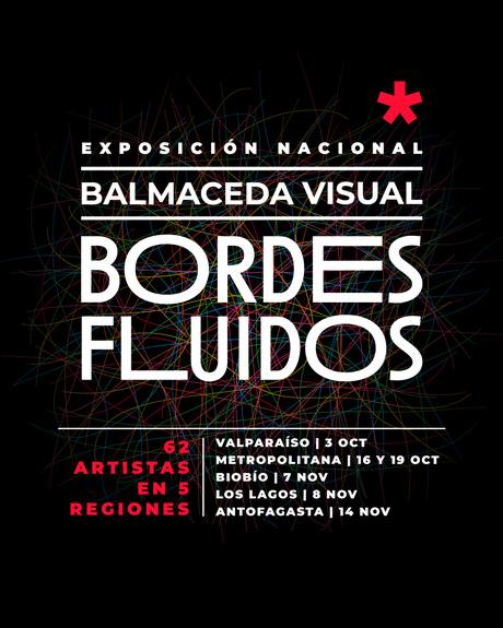 “Bordes Fluidos”: BAJ Visual se despliega por el territorio con exposiciones de arte emergente a nivel nacional afiche ig 1