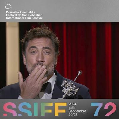 El Premio Donostia a Javier Bardem sella 30 años de ''grandísima amistad'' con el Festival en la inauguración de la 72ª edición