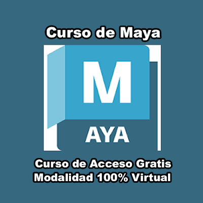 Curso de Maya Modalidad 100% Virtual de Acceso Gratis