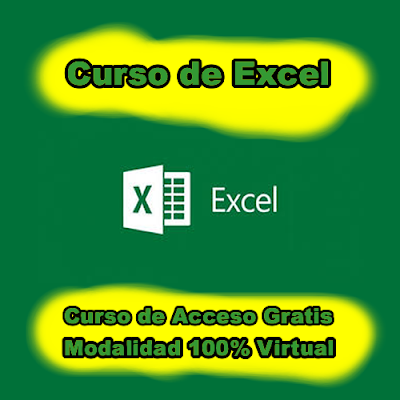 Curso de Excel Modalidad 100% Virtual de Acceso Gratis